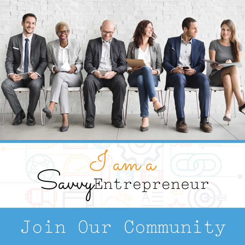 Join the Community - Savvy Entrepreneur