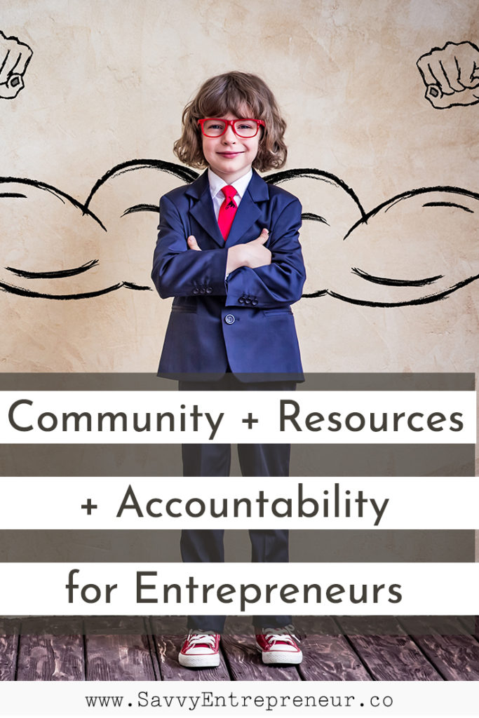 Community Resources Accountability for Entrepreneurs PINTEREST