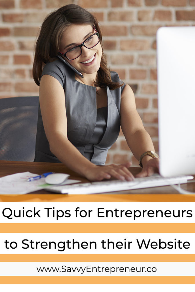 2 Quick Tips for Entrepreneurs to Strengthen their Website PINTEREST