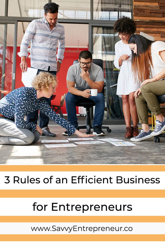 3 Elements of an Efficient Business for Entrepreneurs PINTEREST