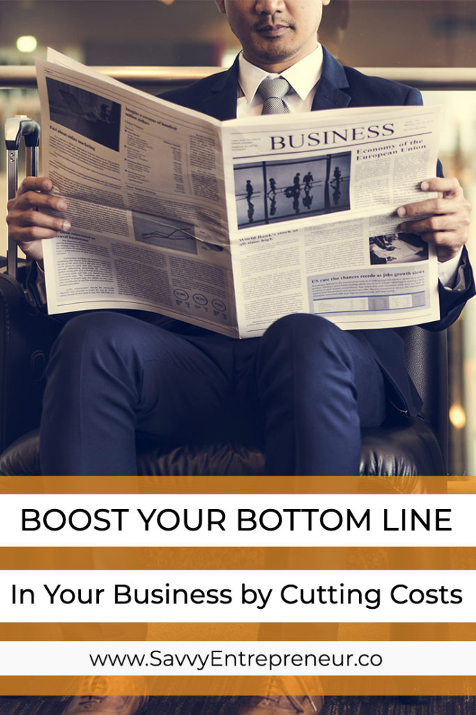 Boost Your Bottom Line in Business by Cutting Cost PINTEREST