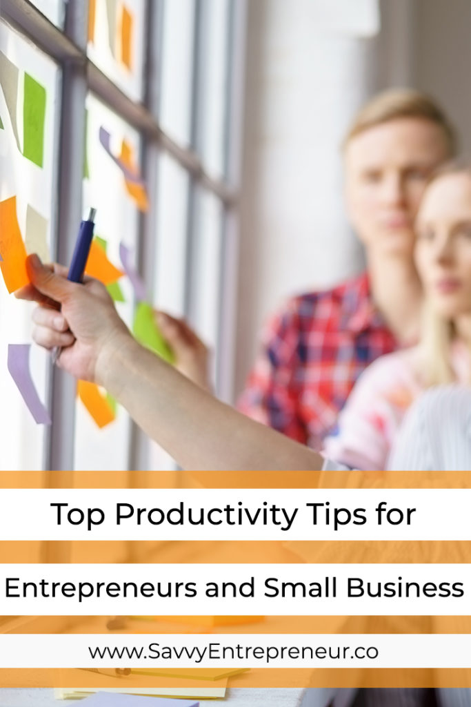 Productivity in Your Small Business PINTEREST
