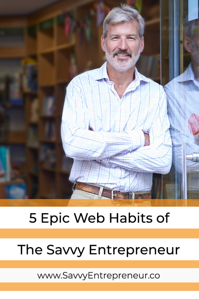 5 Epic Web Habits of The Savvy Entrepreneur PINTEREST