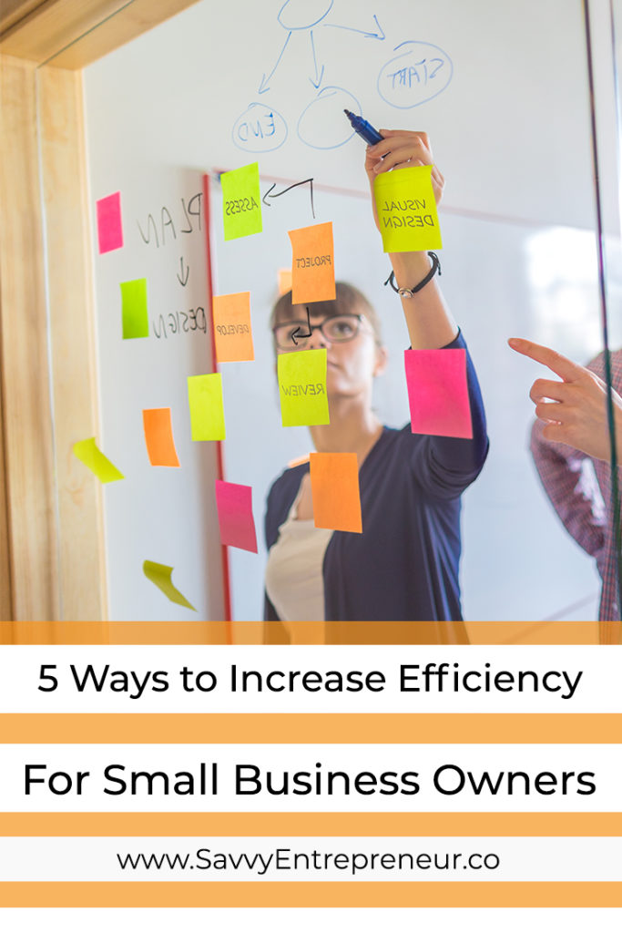 5 Ways To Increase Efficiency For Small Business Owners PINTEREST