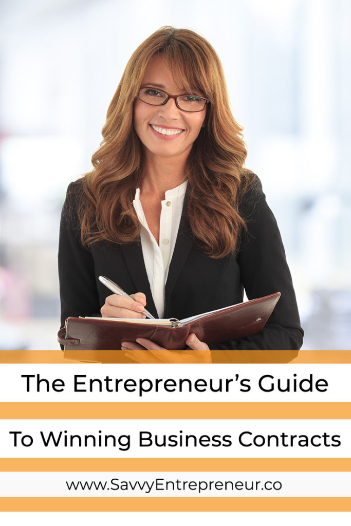 The Entrepreneur's Guide To Winning Business Contracts PINTEREST