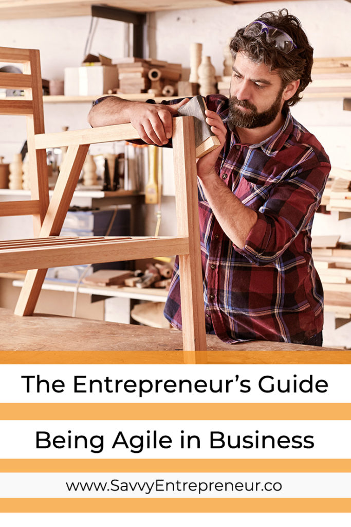 The Entrepreneurs Guide to being Agile in Business PINTEREST