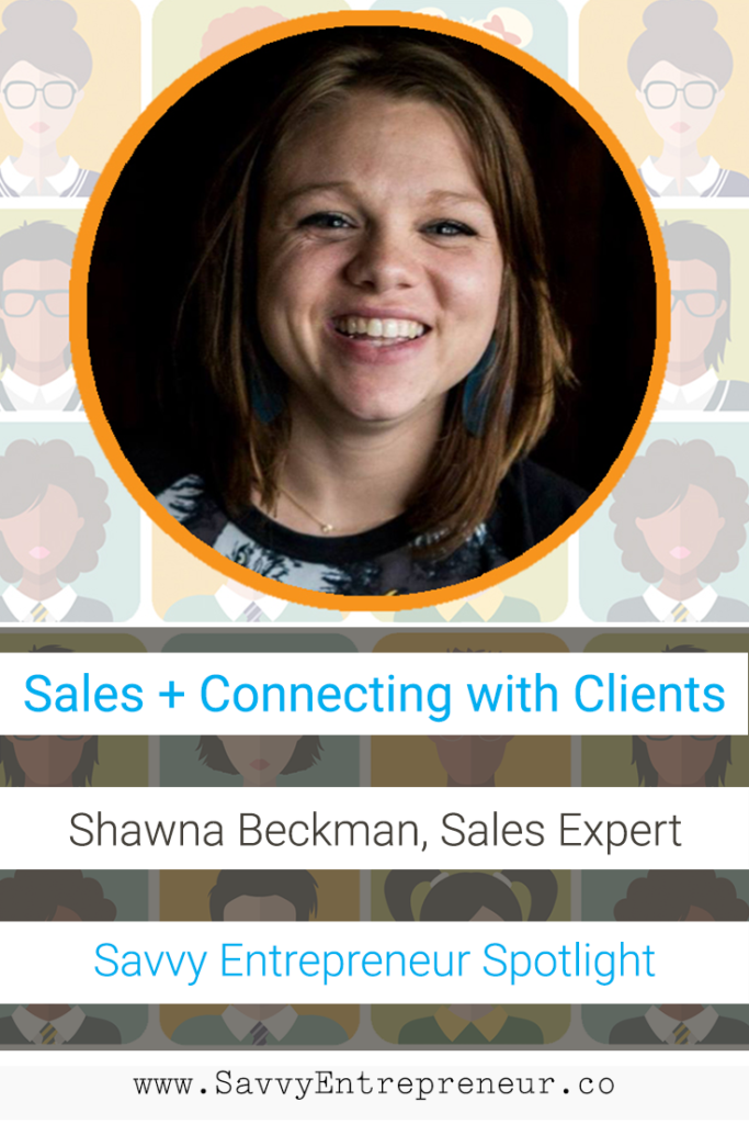 Shawna Beckman - Savvy Entreprener Invitation - Pinterest